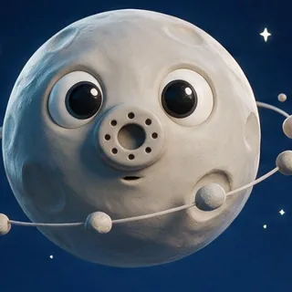 Tardy Moon