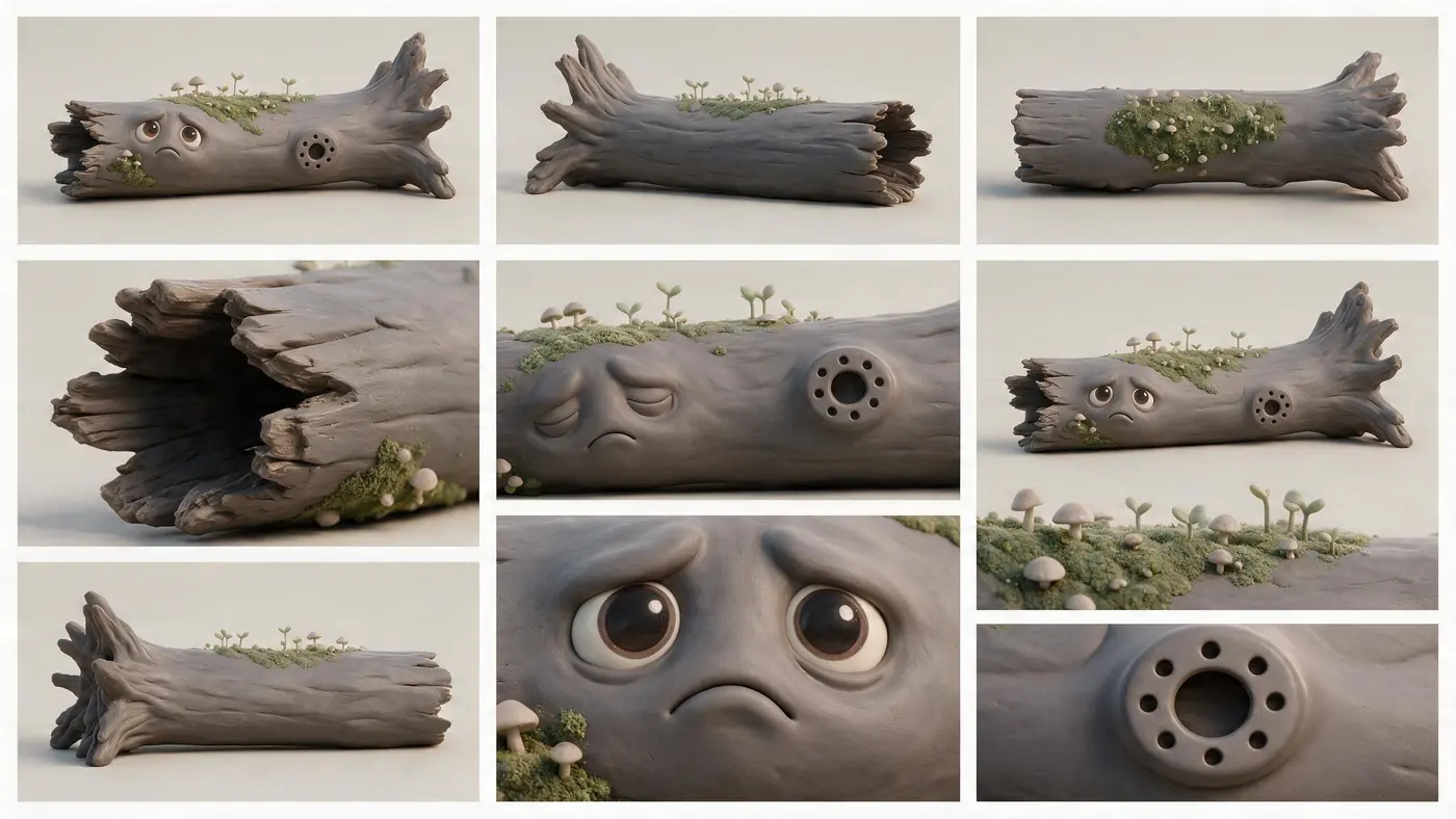 Timber's character sheet