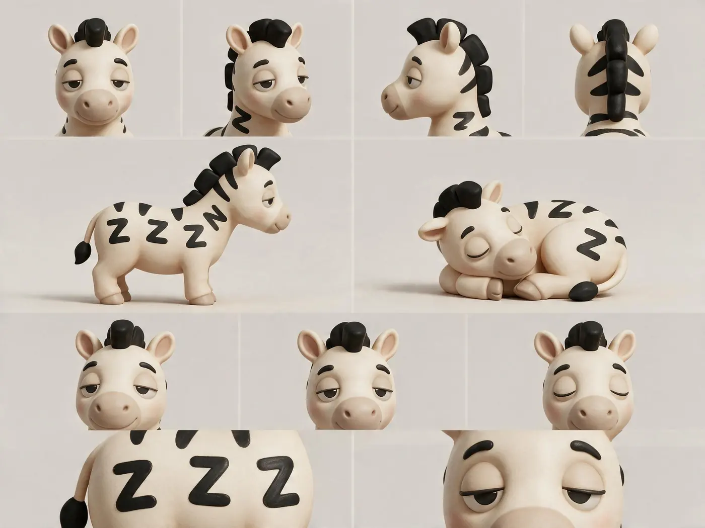 Zzz Zebra's character sheet