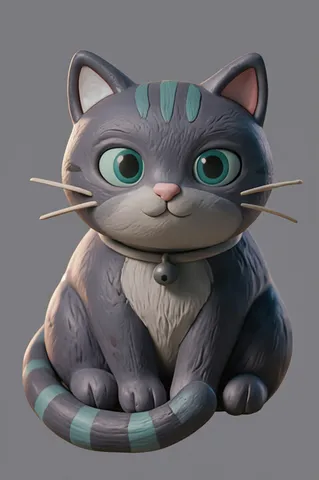 The cat from ABC Animals A to Z — an animal for the letter C