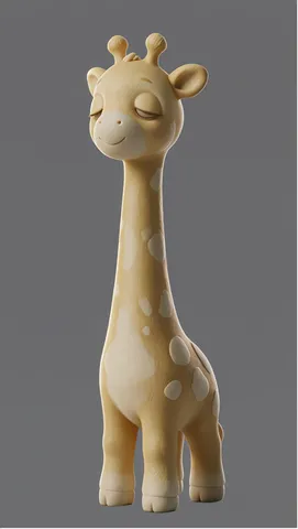 The giraffe from ABC Animals A to Z — an animal for the letter G