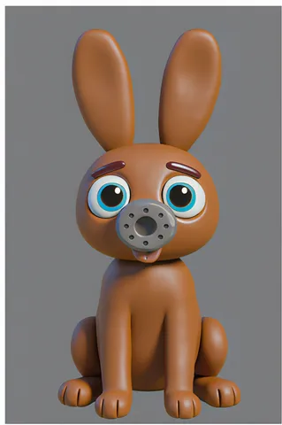 The hare from ABC Animals A to Z — an animal for the letter H