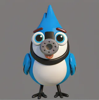 The jay from ABC Animals A to Z — an animal for the letter J