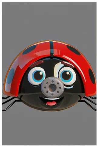 The ladybird from ABC Animals A to Z — an animal for the letter L