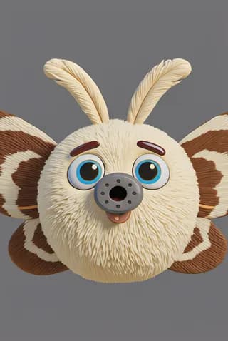 The moth from ABC Animals A to Z — an animal for the letter M