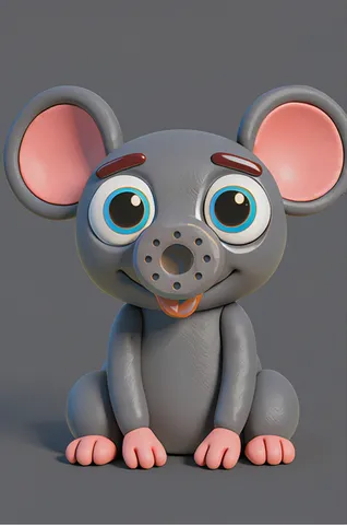 The rat from ABC Animals A to Z — an animal for the letter R