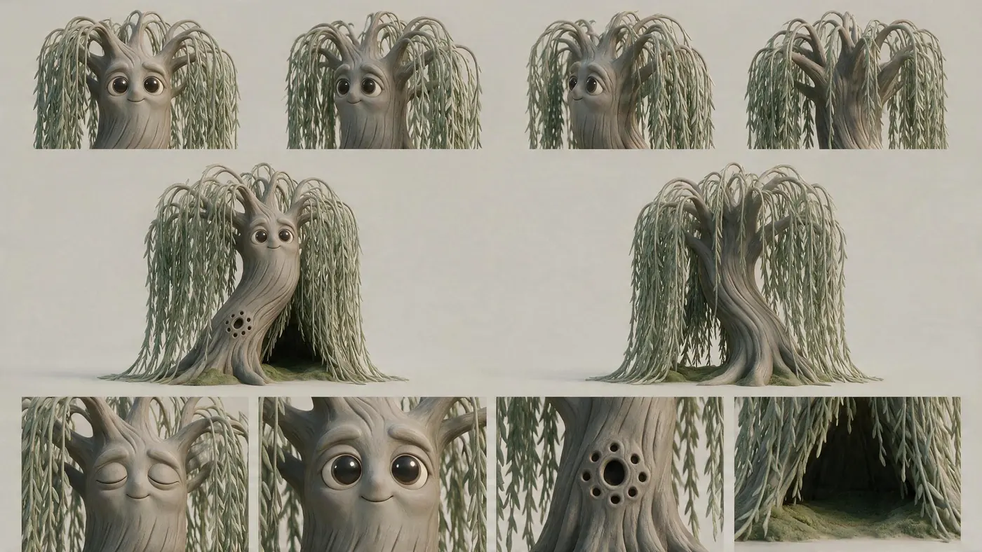 The Whispering Willow's character sheet
