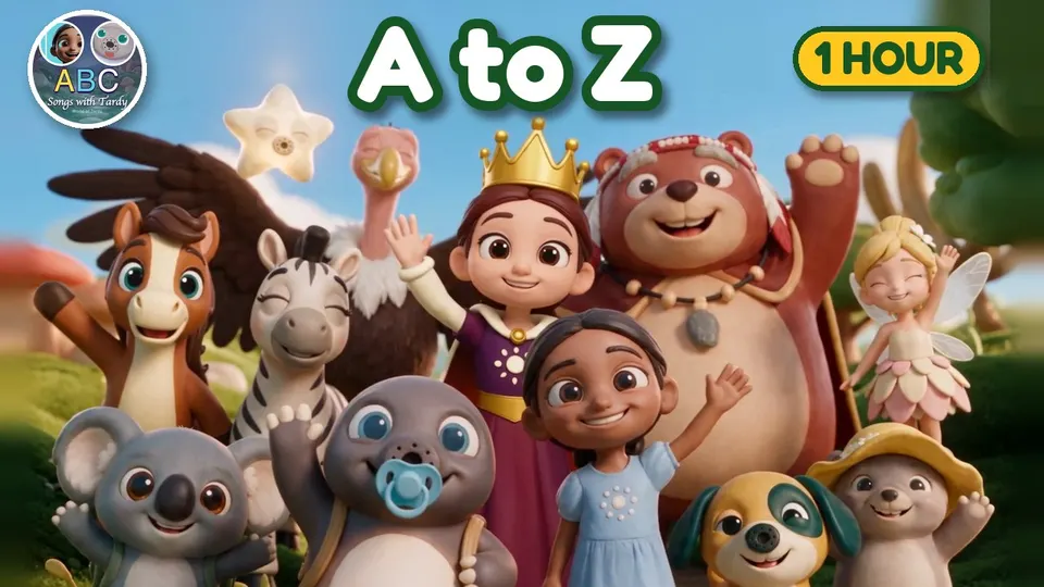 ABC animal songs, A to Z — one hour — Long plays