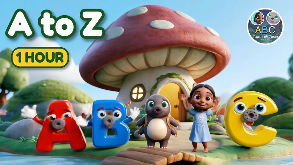 ABC songs, A to Z — one hour — Long plays