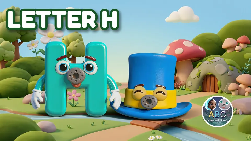 H is for Hat — letter H song for kids