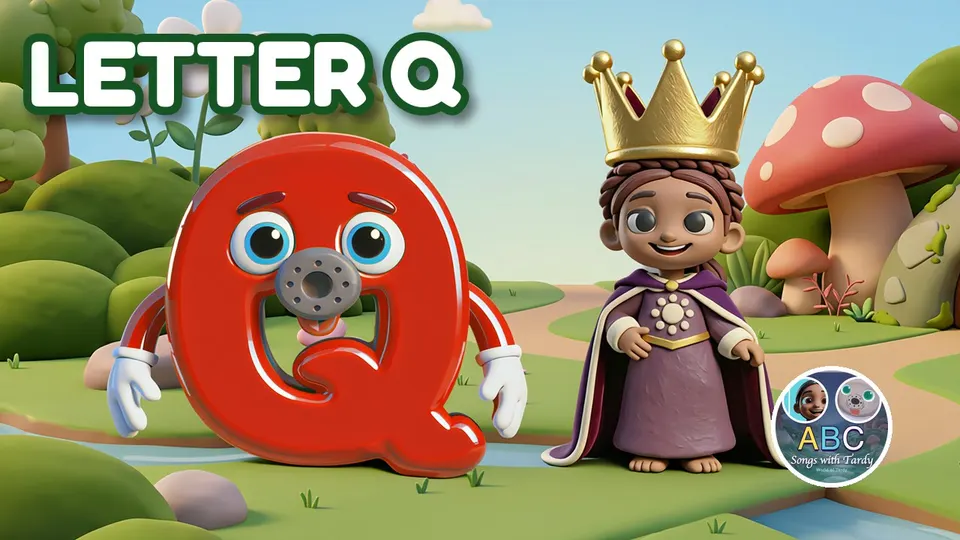 Q is for Queen — letter Q song for kids