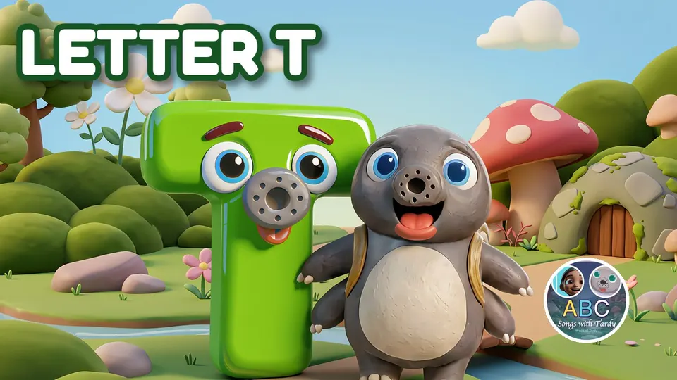 T is for Tardy — letter T song for kids
